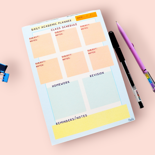 ACADEMIC PLANNER PAD