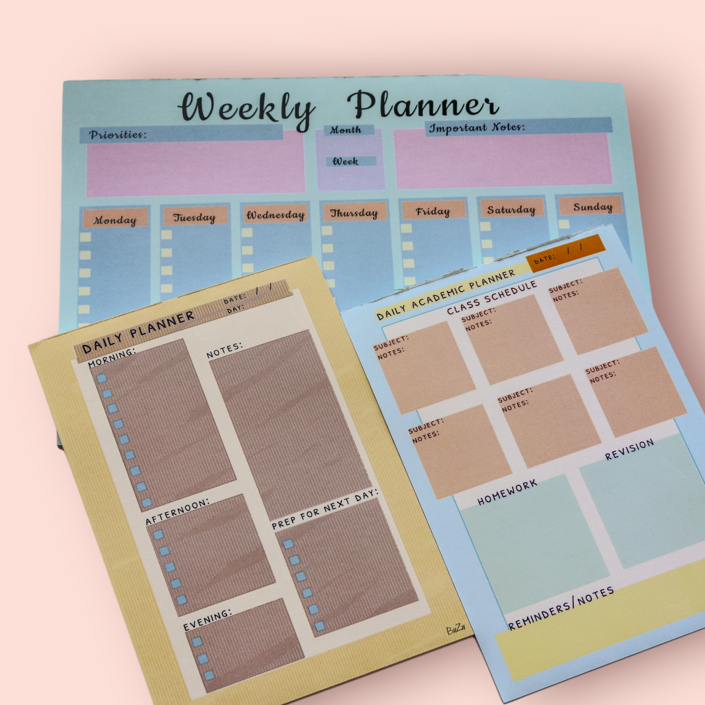 DAILY PLANNER PAD