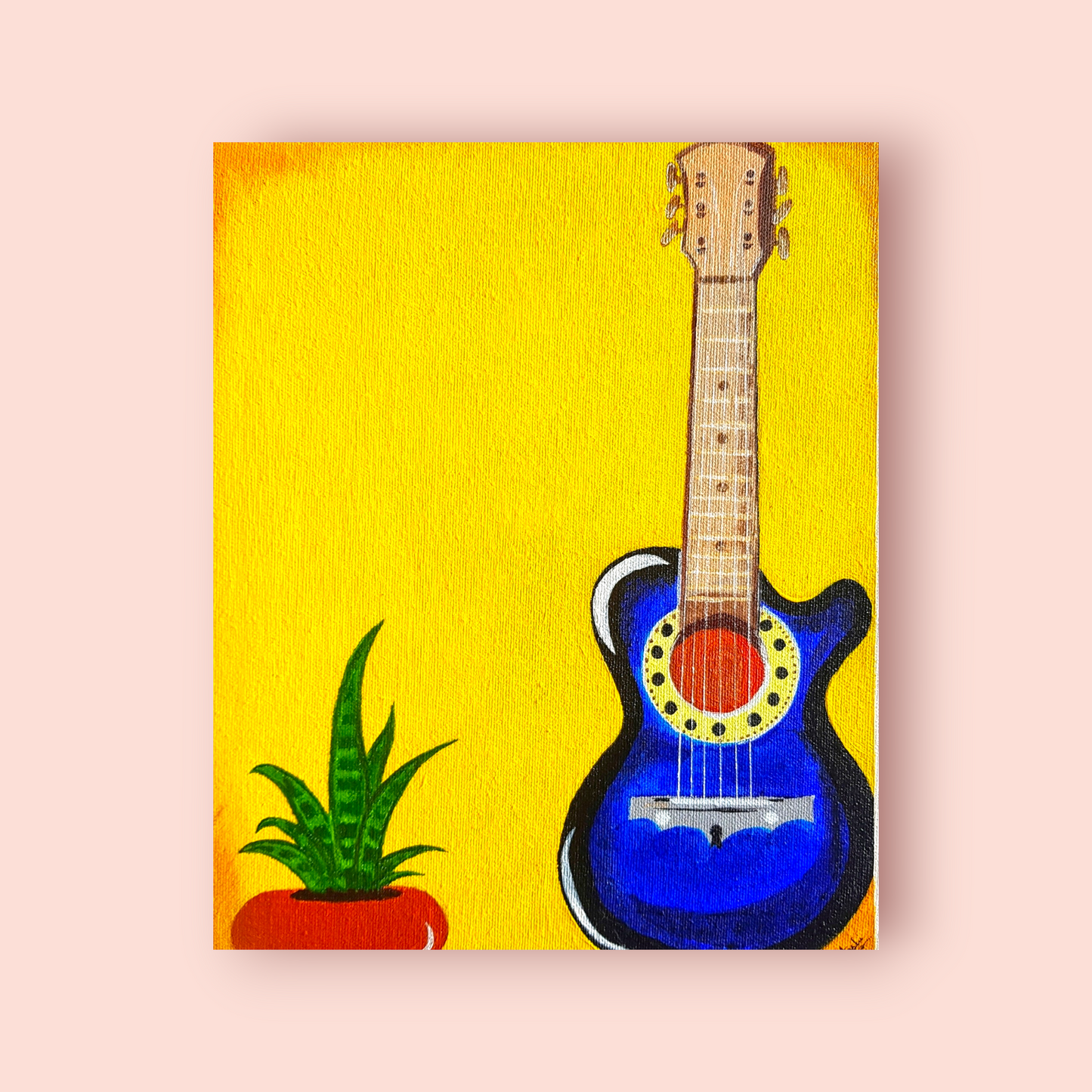 WALL ART GUITAR