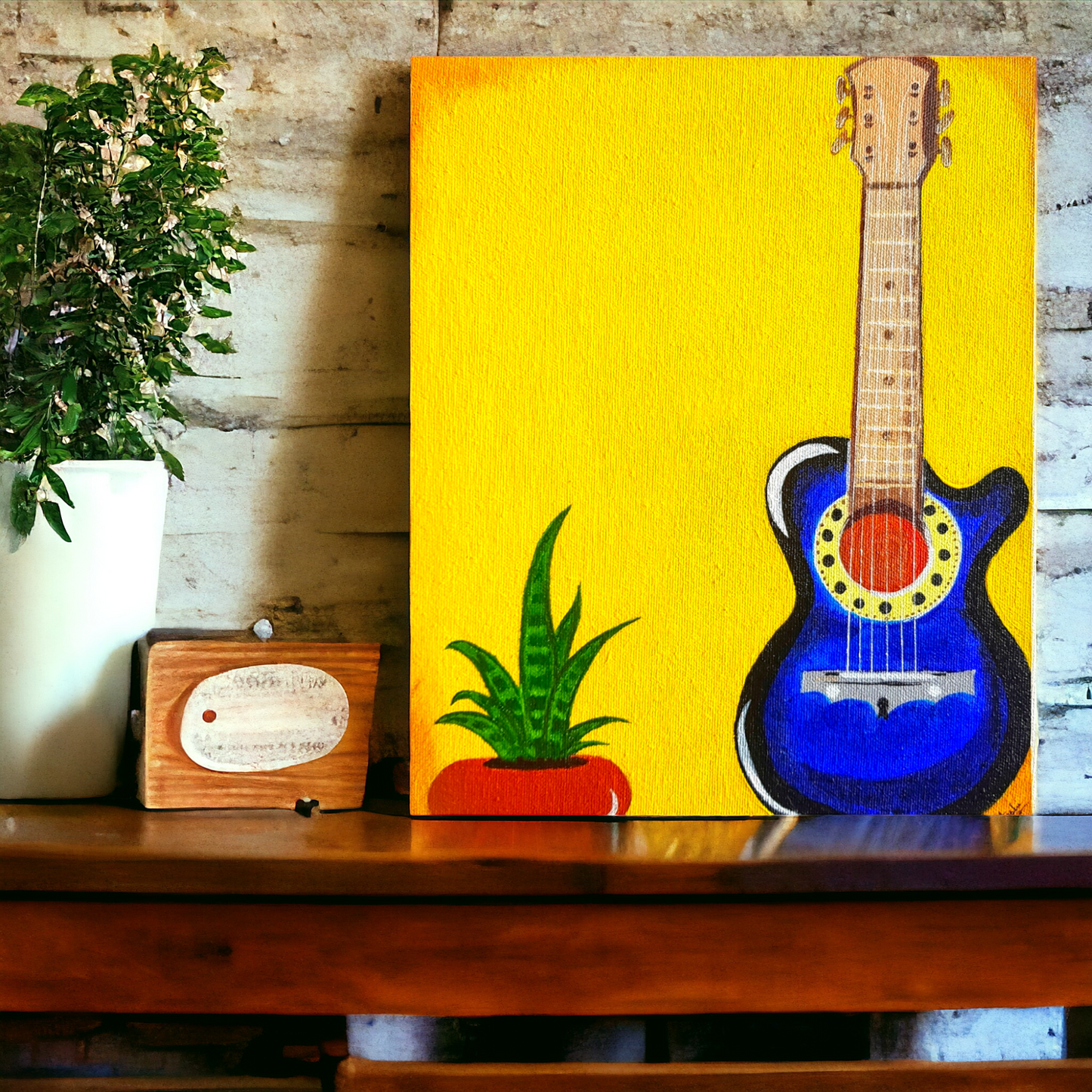 WALL ART GUITAR