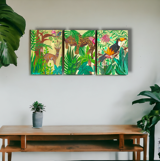 WALL ART RAINFOREST RHAPSODY